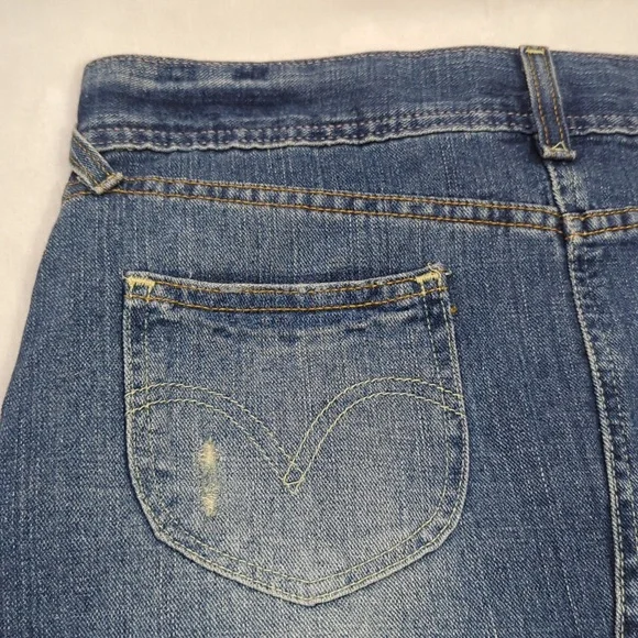 Vintage Y2K Denim Maxi Skirt - Picture 13 of 15